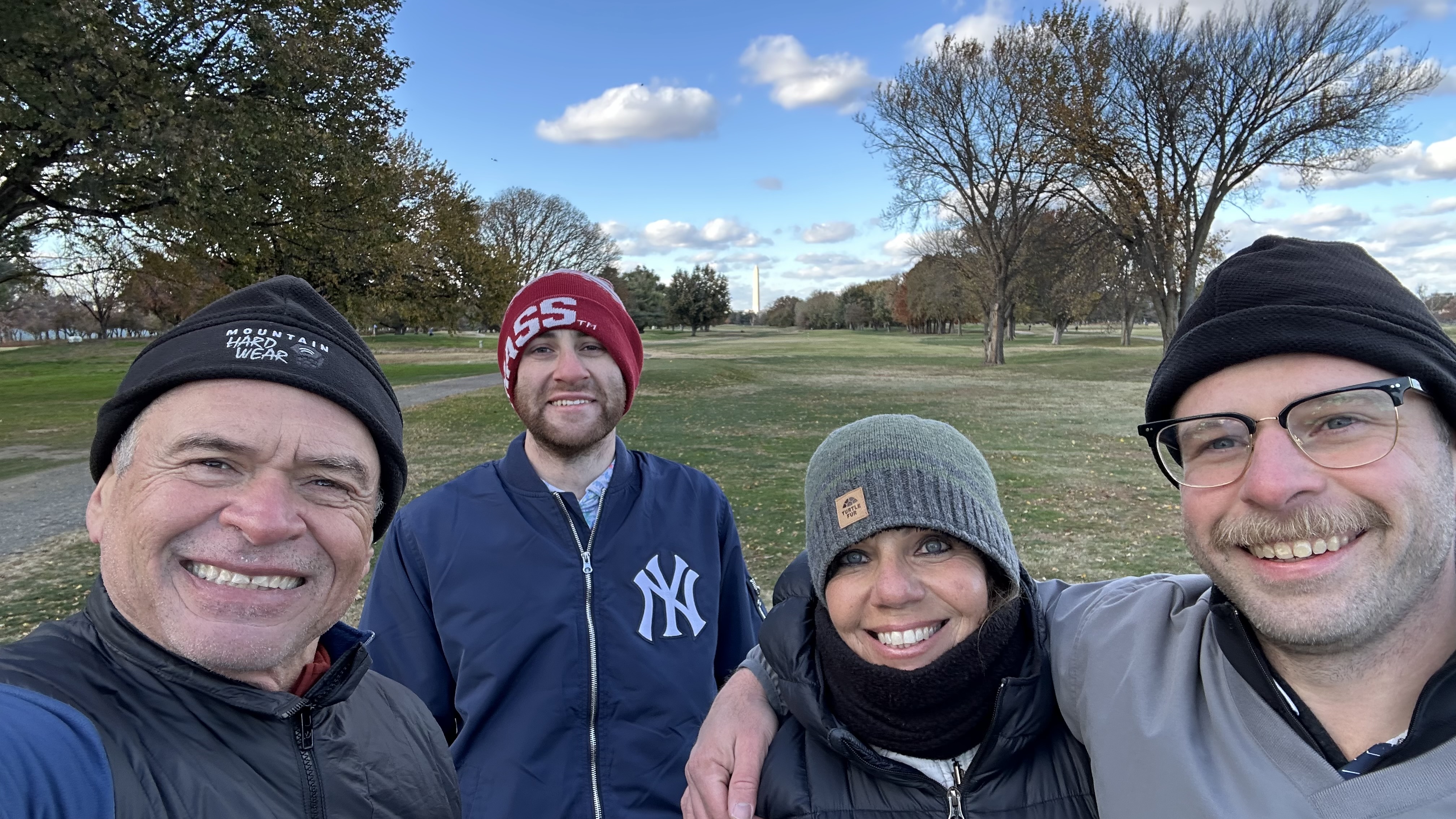 A Cold Veterans Day Golf Outing at East Potomac Links